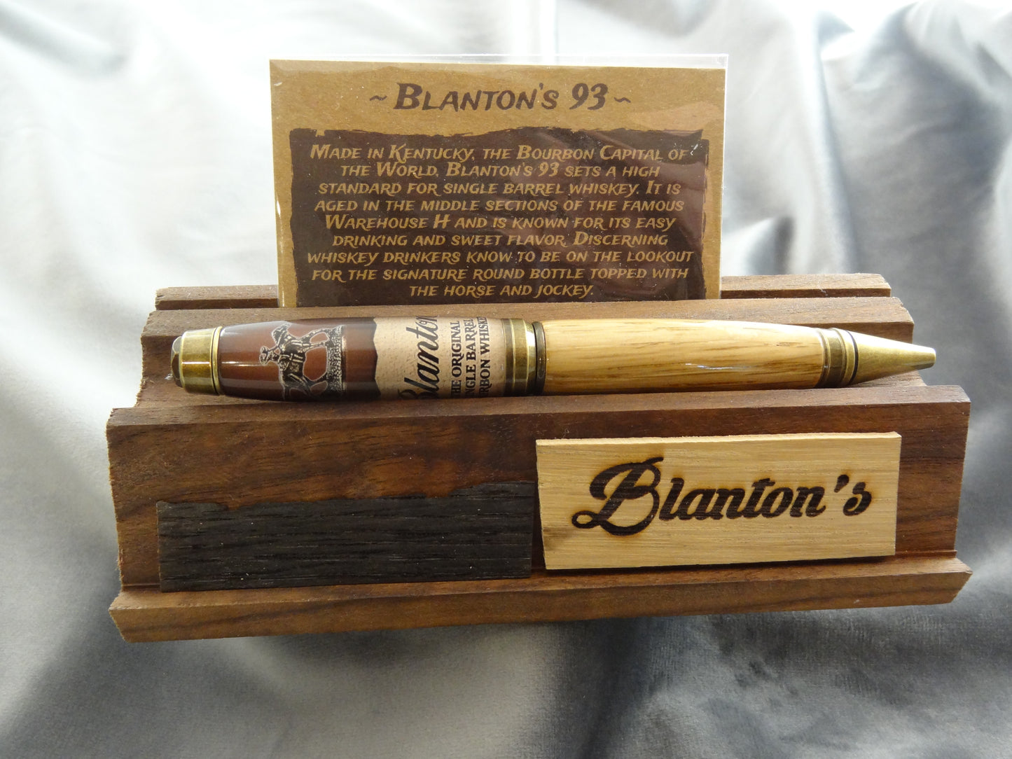 Bourbon Rollerball Ink Pen with COA