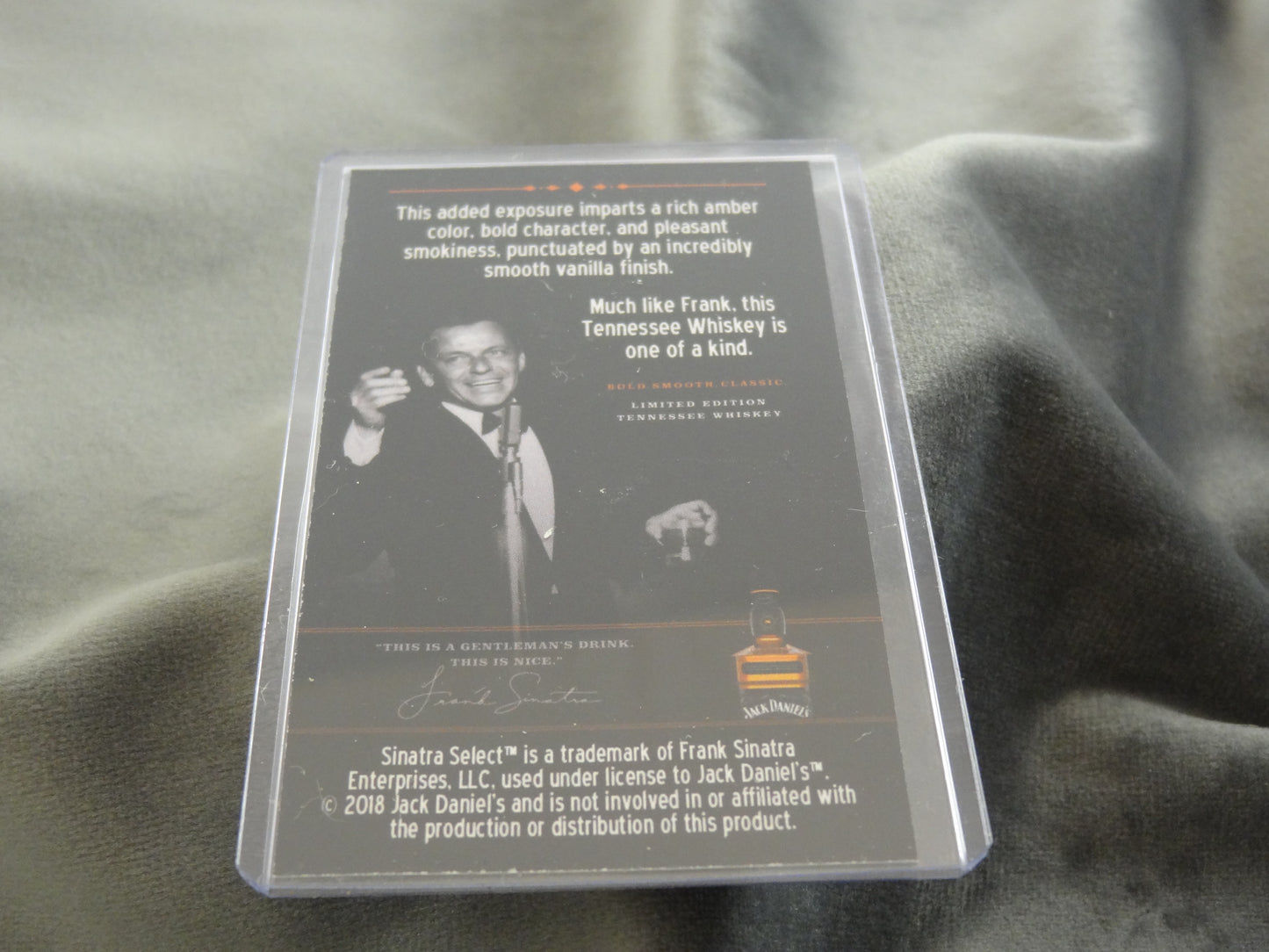 Sinatra Bourbon Rollerball Ink Pen with COA