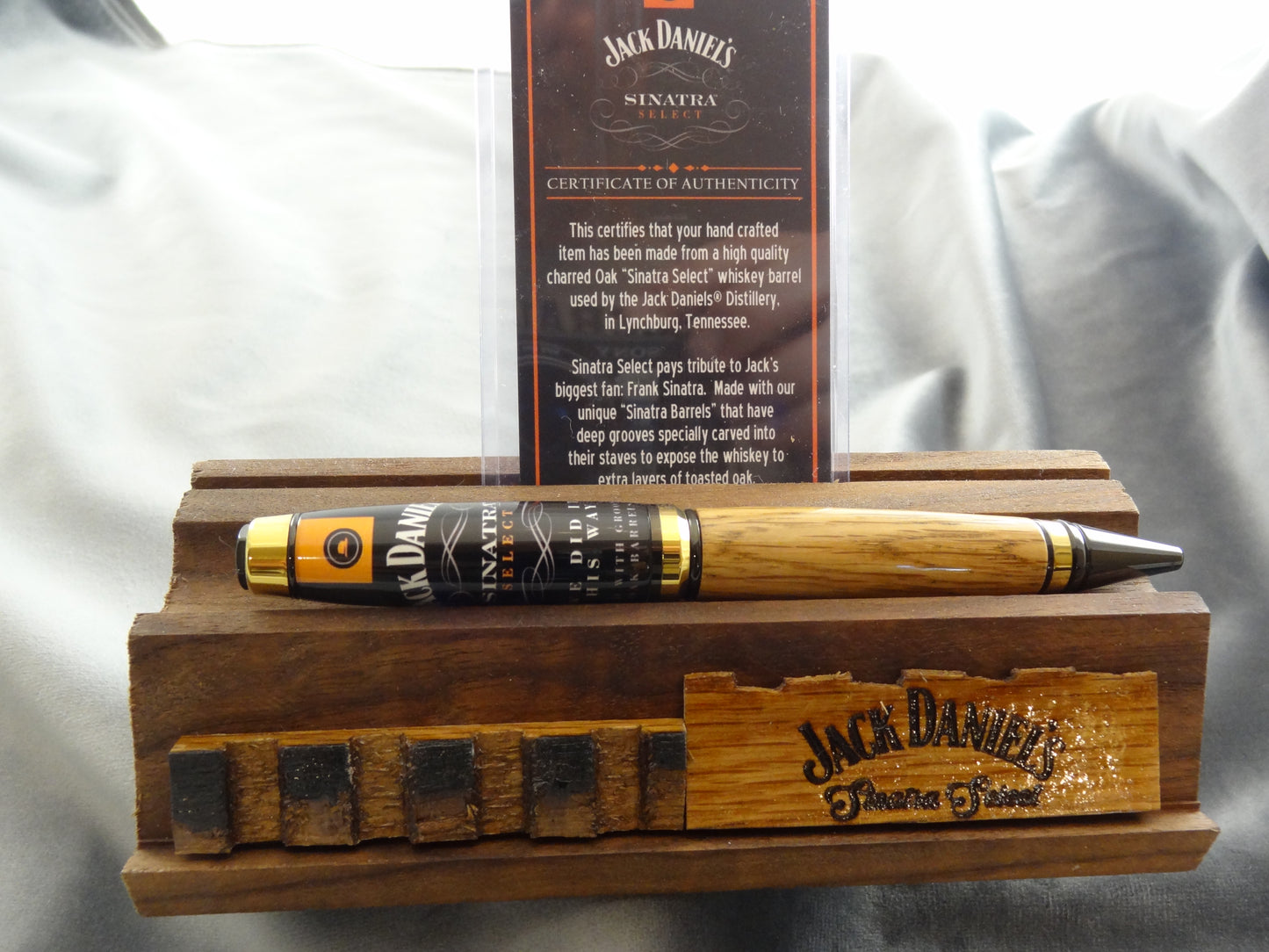 Sinatra Bourbon Rollerball Ink Pen with COA