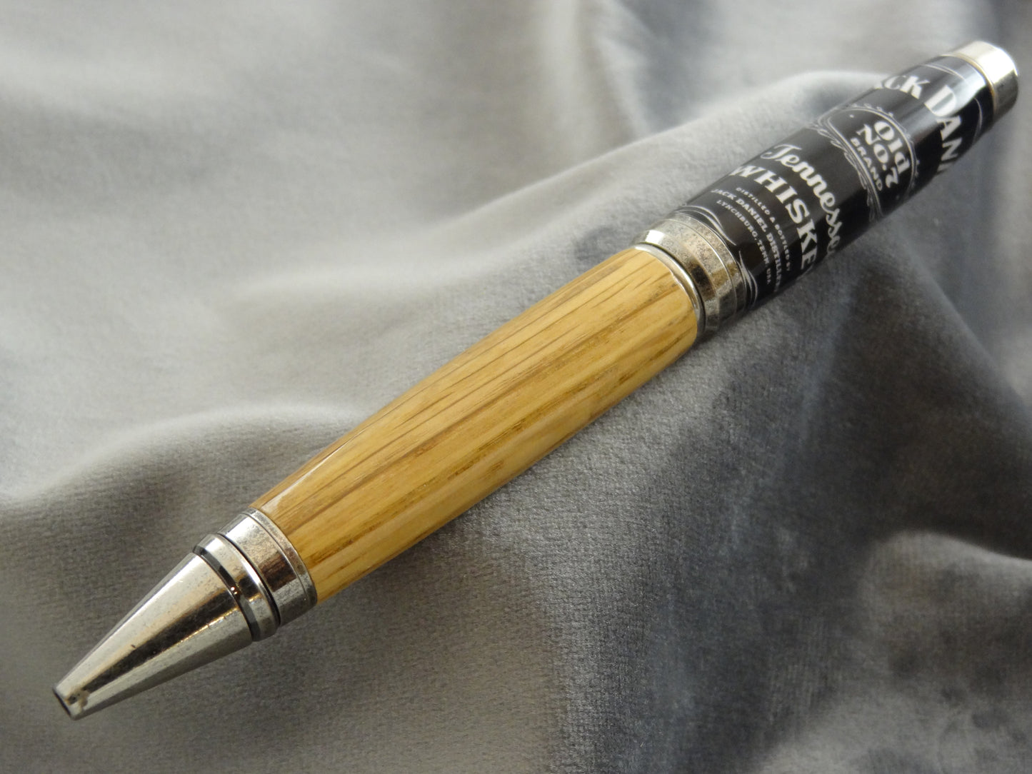 Bourbon Barrel Stave Rollerball Pen with COA