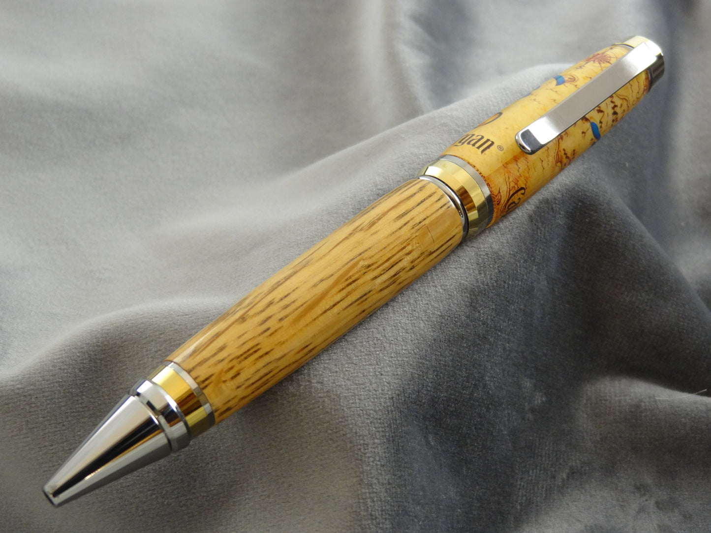 Bourbon Barrel Ink Pen with COA
