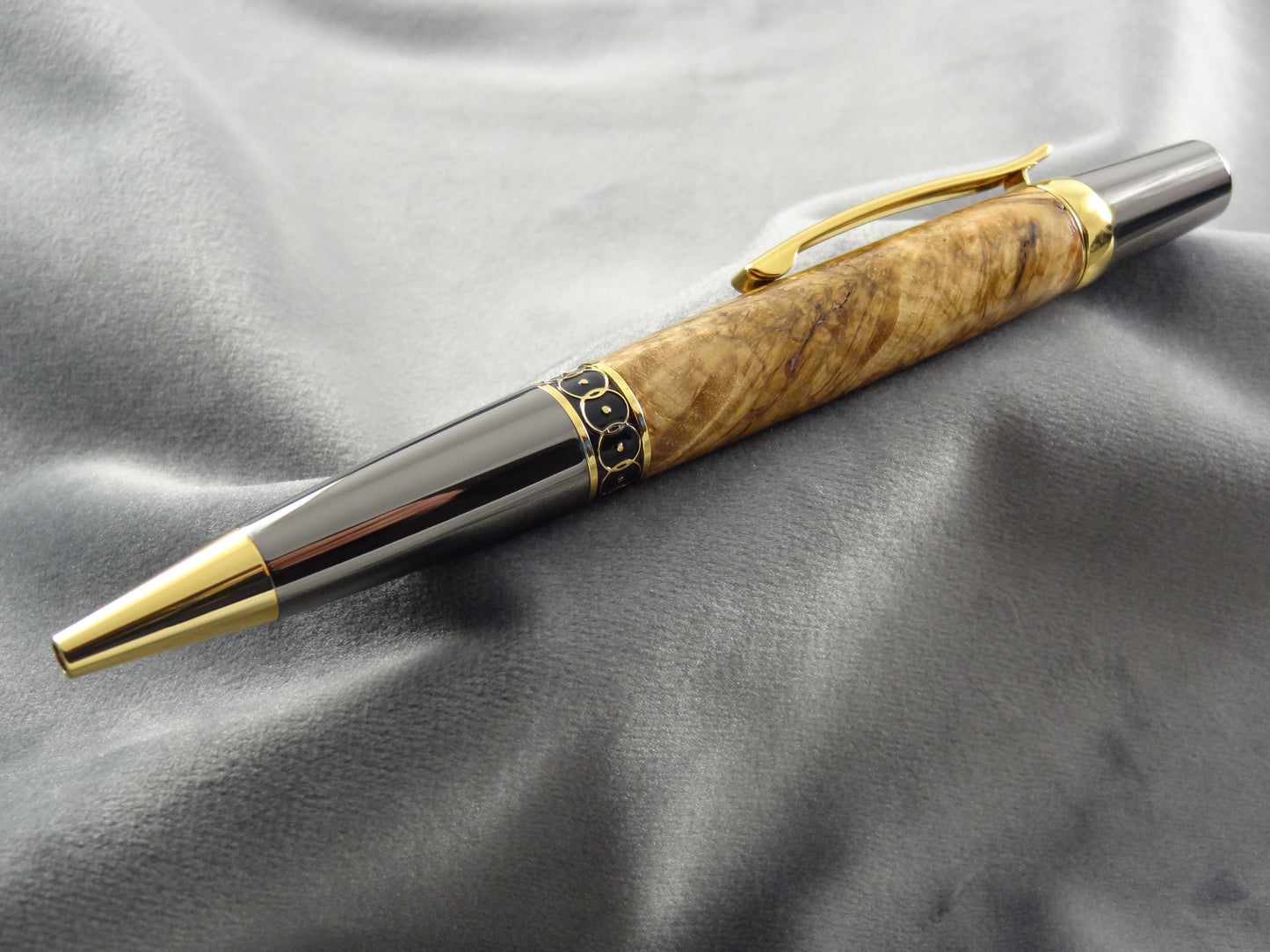 Spalted Maple Wooden Ink Pen