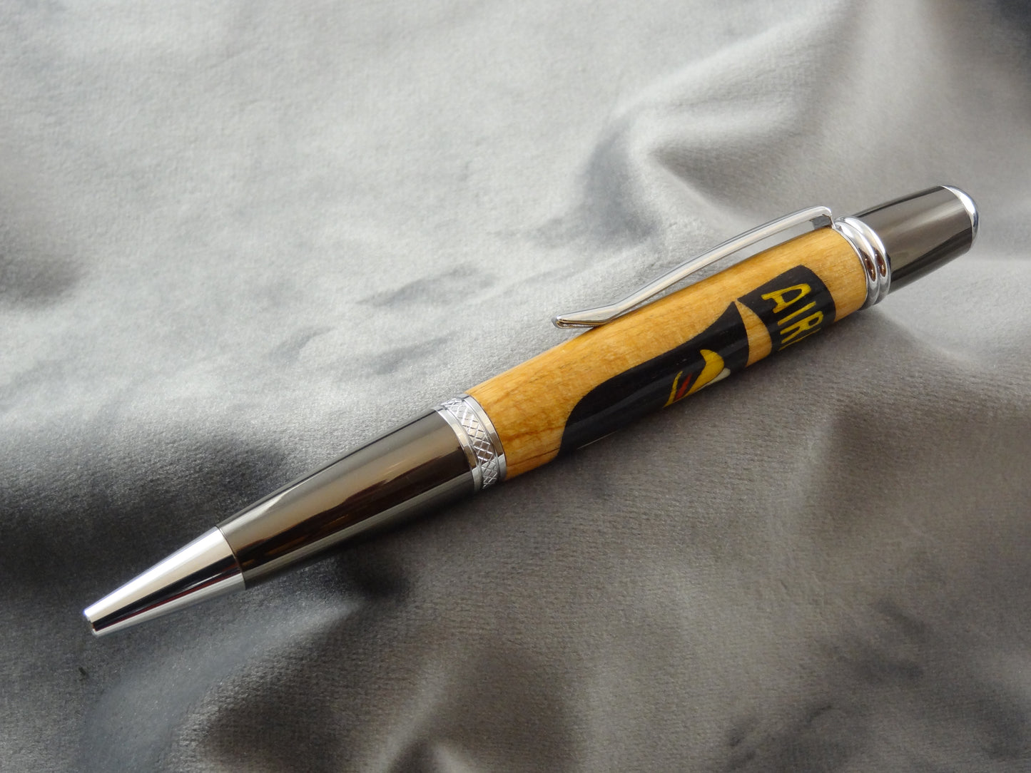 101st Airborne Inlay Ink Pen