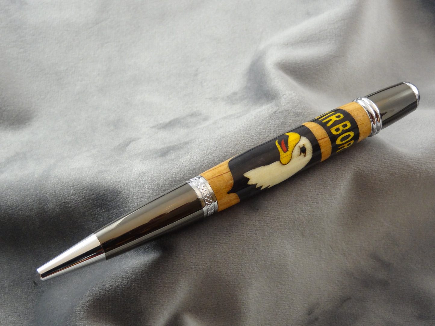 101st Airborne Inlay Ink Pen