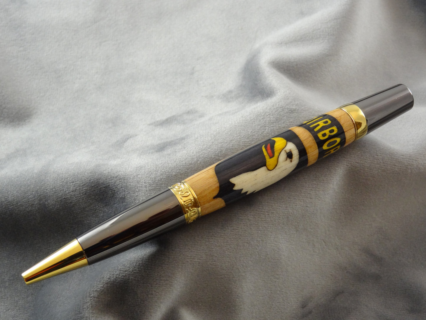 101st Airborne Inlay Ink Pen