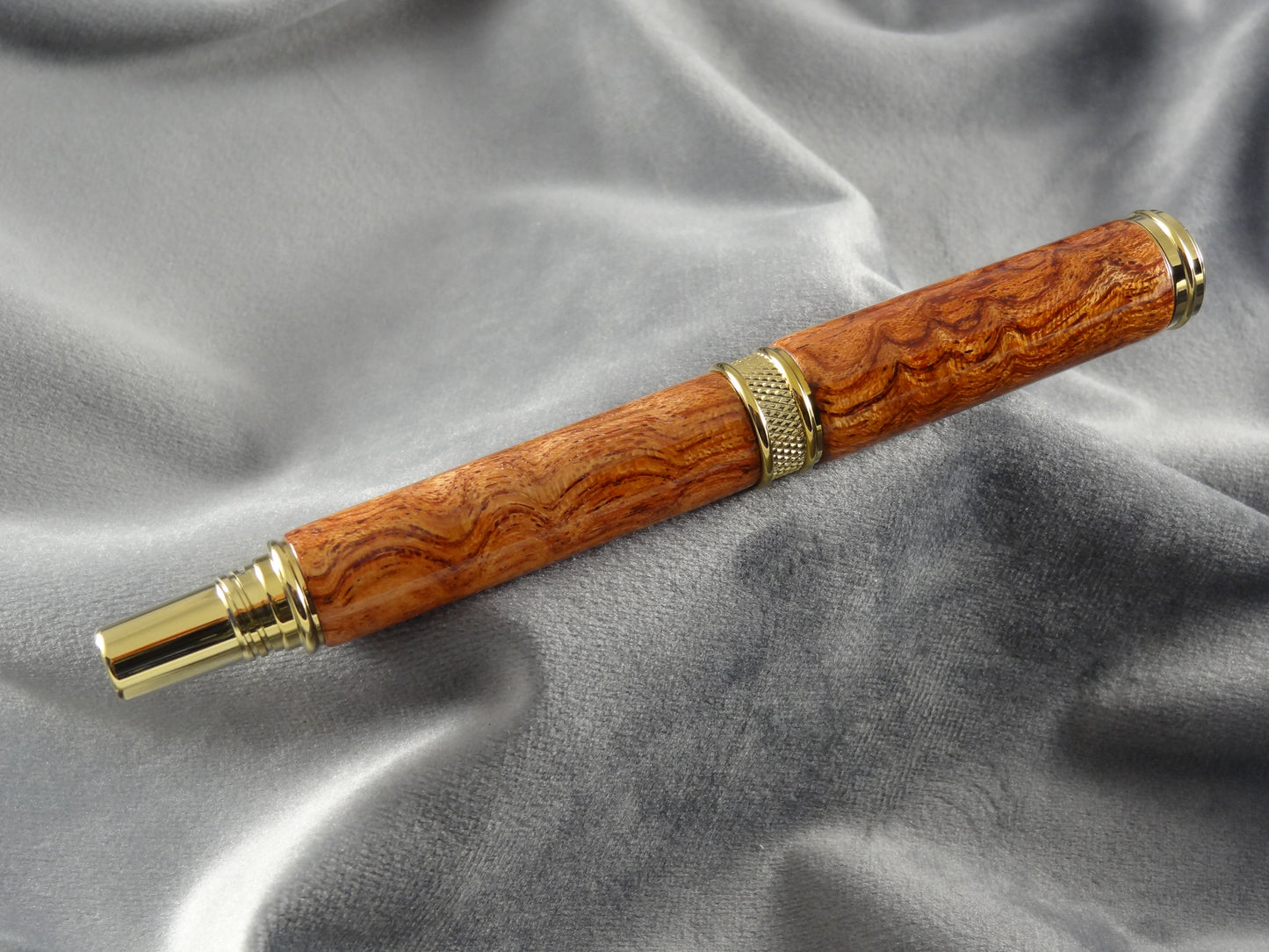 Waterfall Bubinga Rollerball Ink Pen