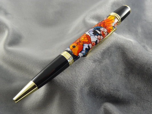 Koi Fish Ink Pen