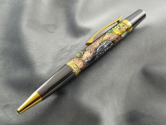 Zodiac Metalworks #41 Watch Parts Pen