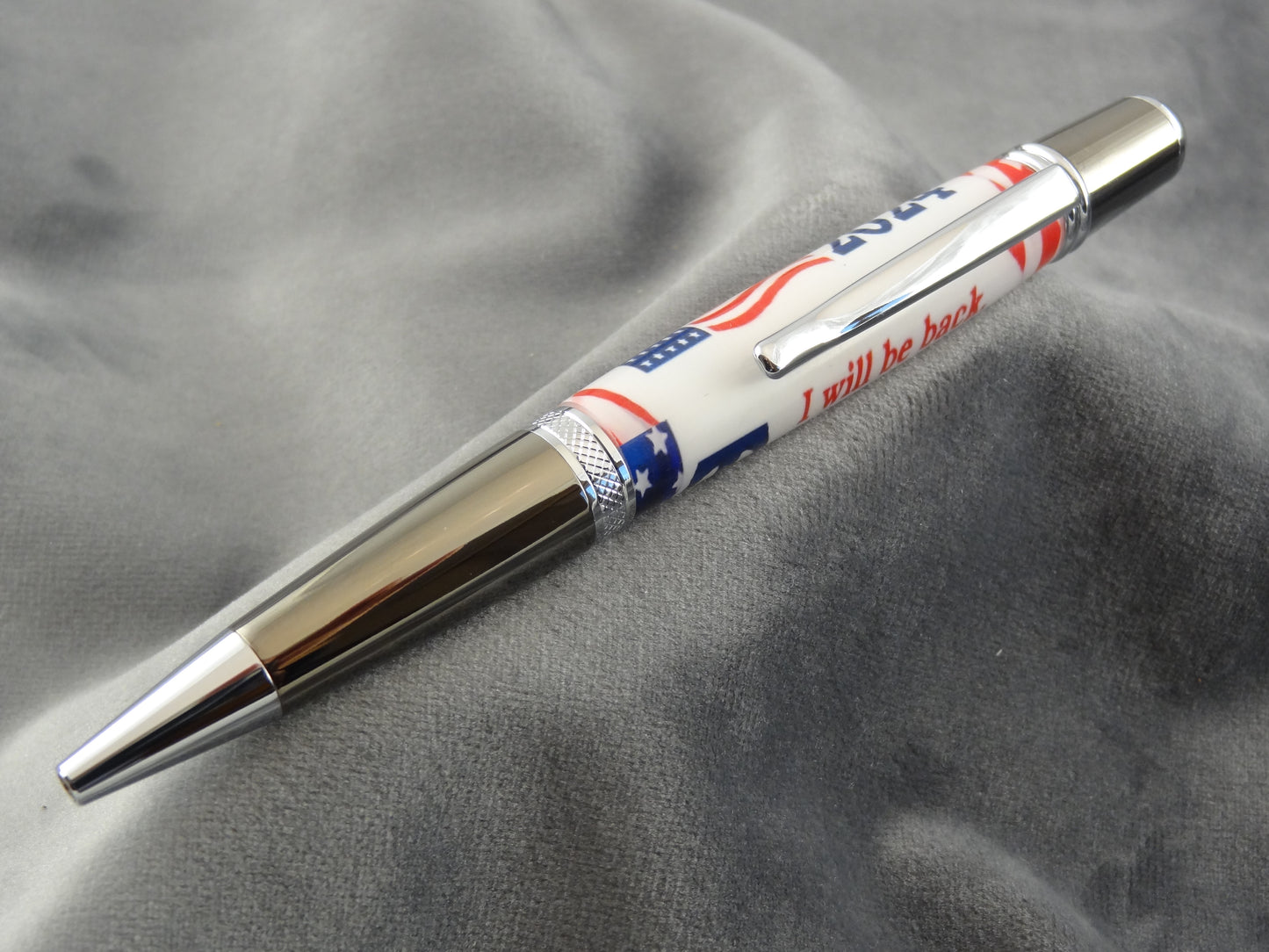 I WILL BE BACK 2024 TRUMP Ink Pen