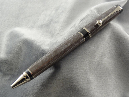 Antique Silver Acrylic Ink Pen