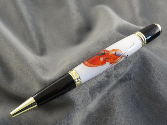 Violin Acrylic Ink Pen