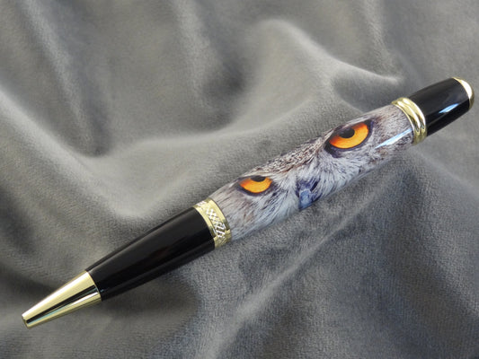 Owl  Eyes Acrylic Ink Pen