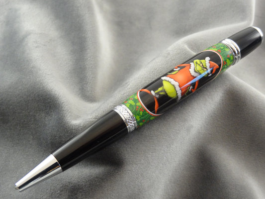 The Grinch Acrylic Ink Pen