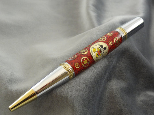 Mickey Mouse Watch Face Rollerball Pen