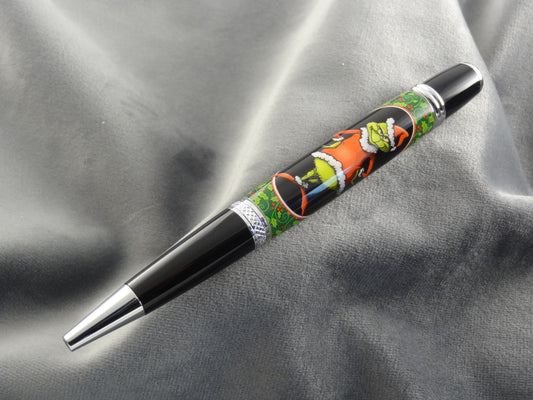 Grinch Christmas Ink Pen