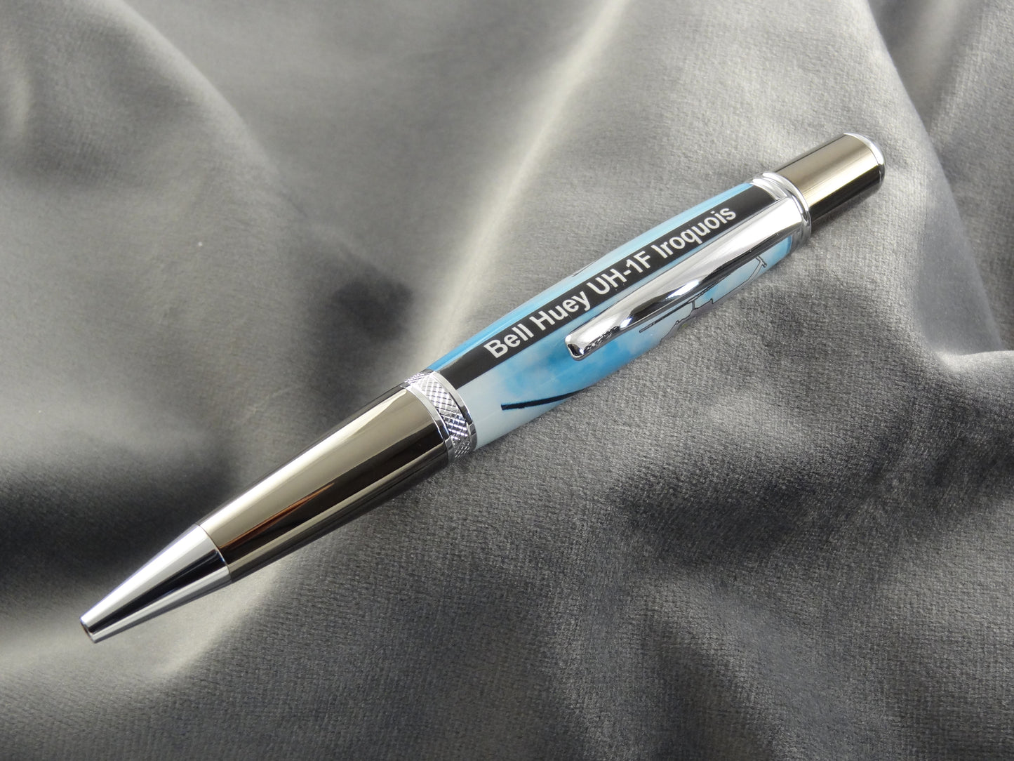 Bell Huey Historical Ink Pen with COA