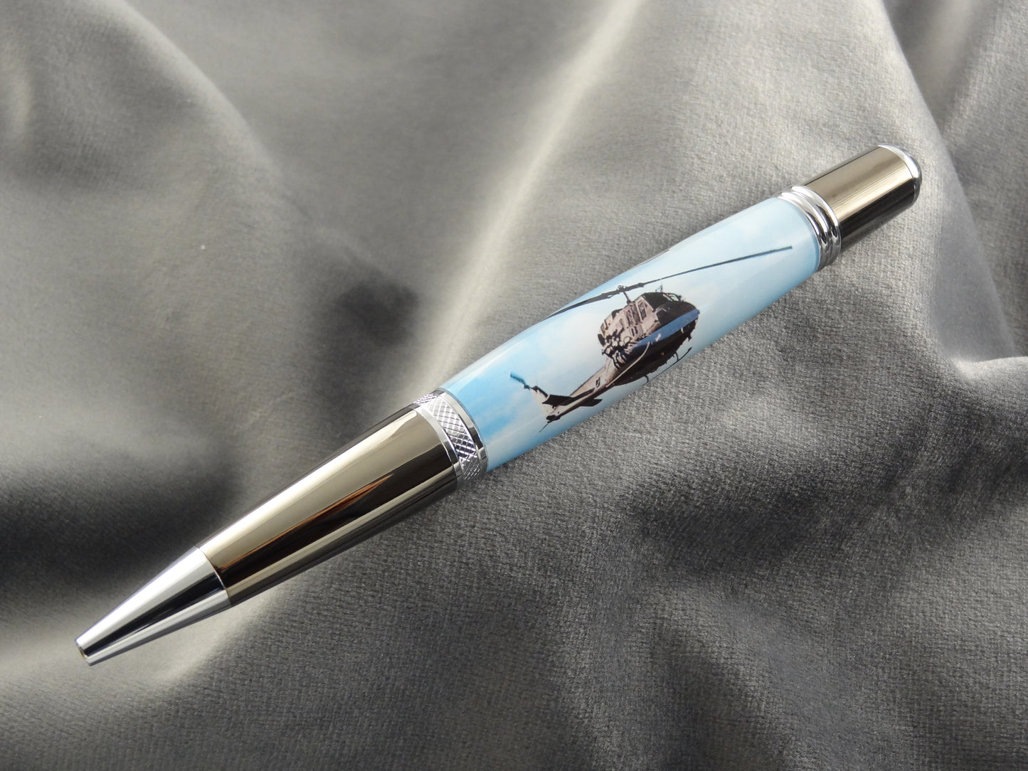 Bell Huey Historical Ink Pen with COA