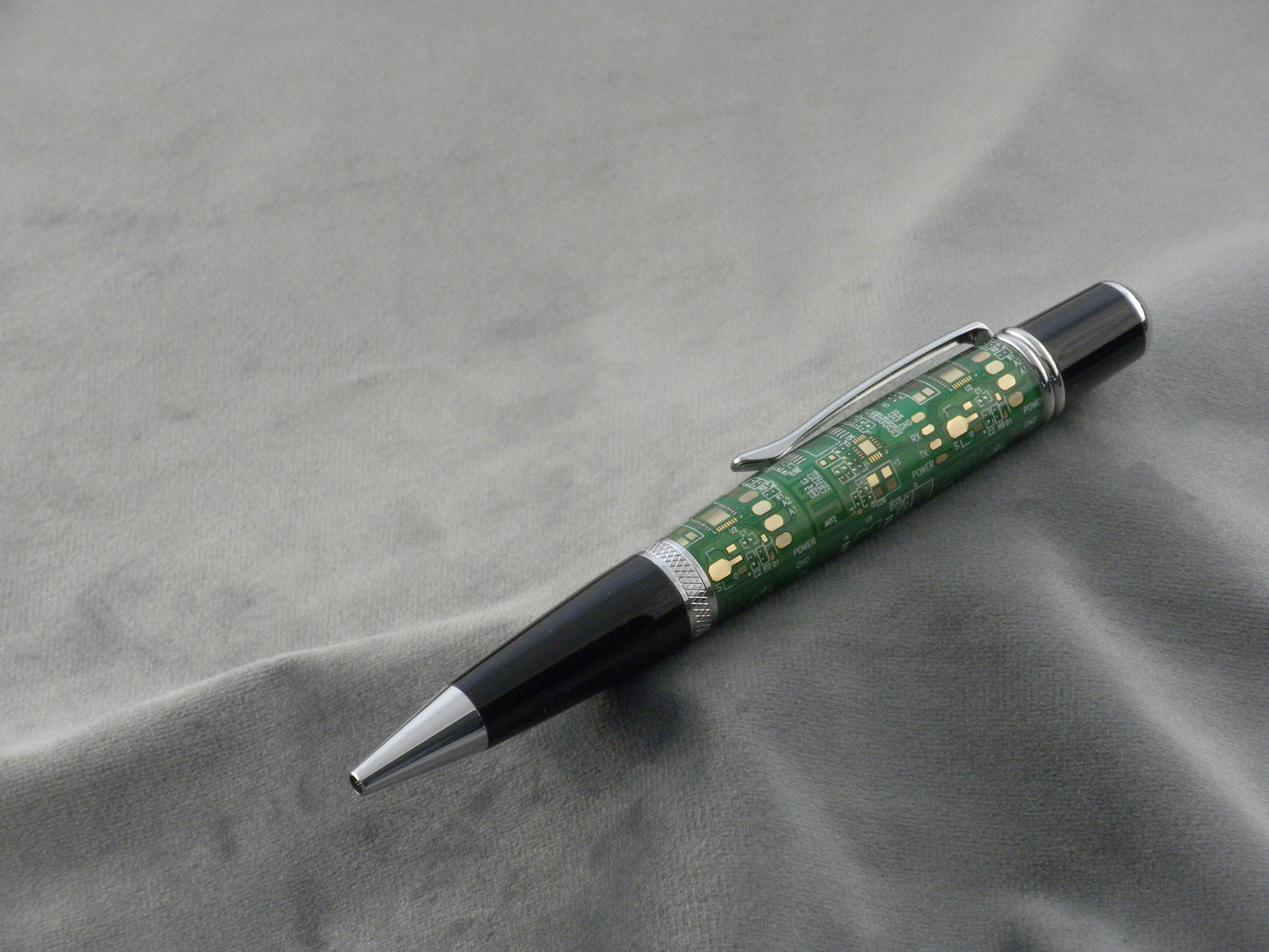 Green Circuit Board Ink Pen
