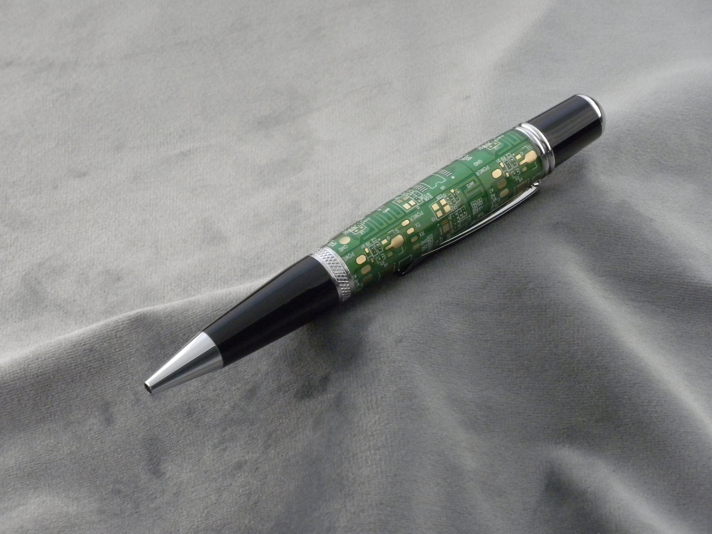 Green Circuit Board Ink Pen
