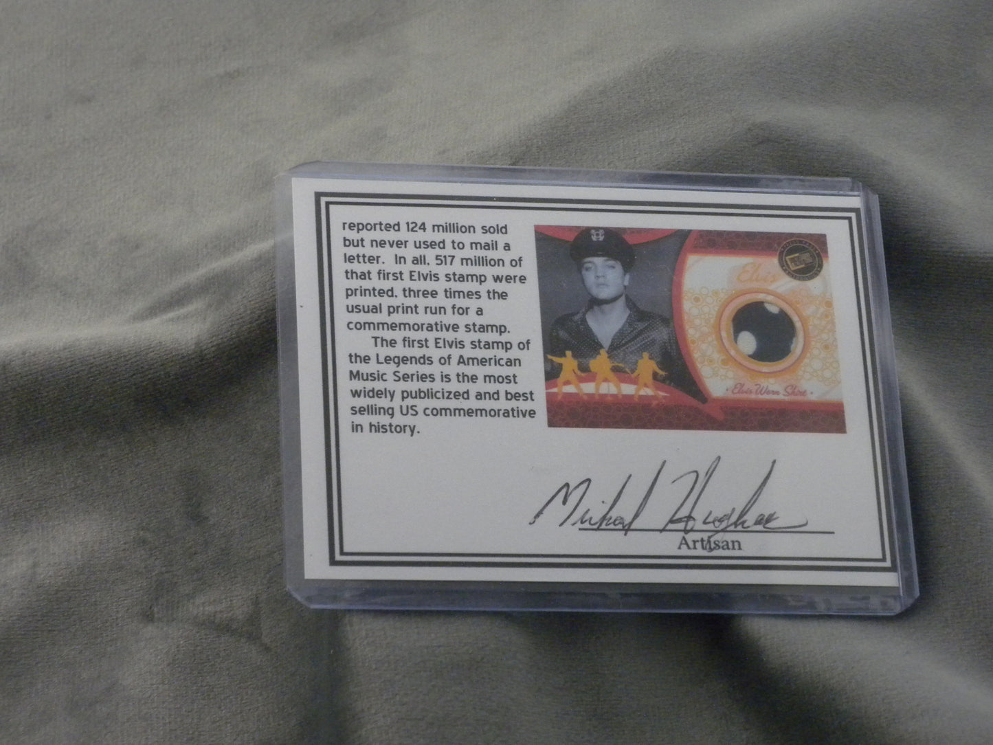 Elvis Ink Pen with Certificate of Authenticity