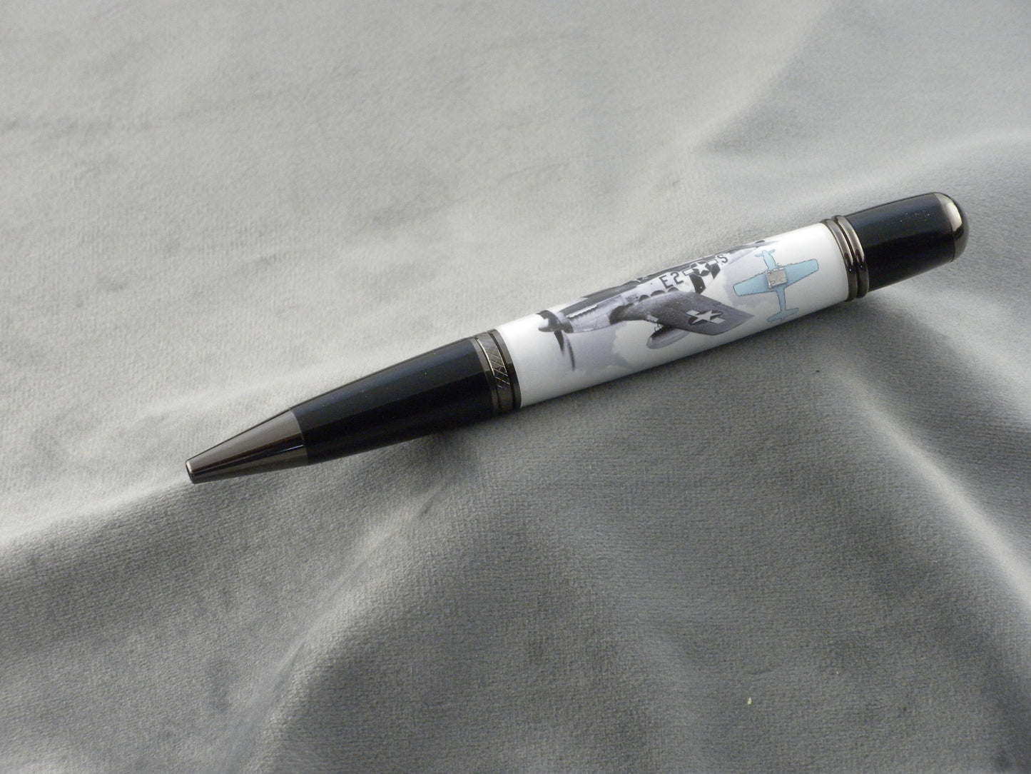 P-51 Mustang Historical Pen with COA