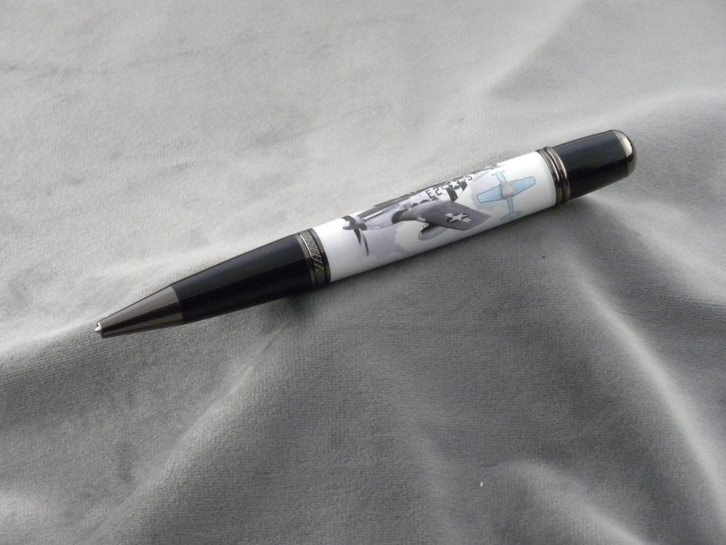 P-51 Mustang Historical Pen with COA