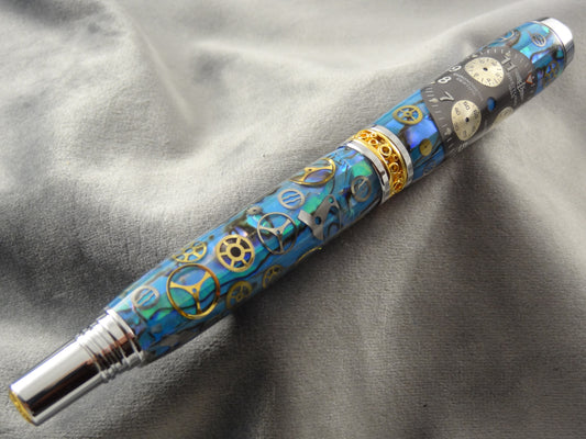 Breitling Watch Face and Parts Rollerball Ink Pen