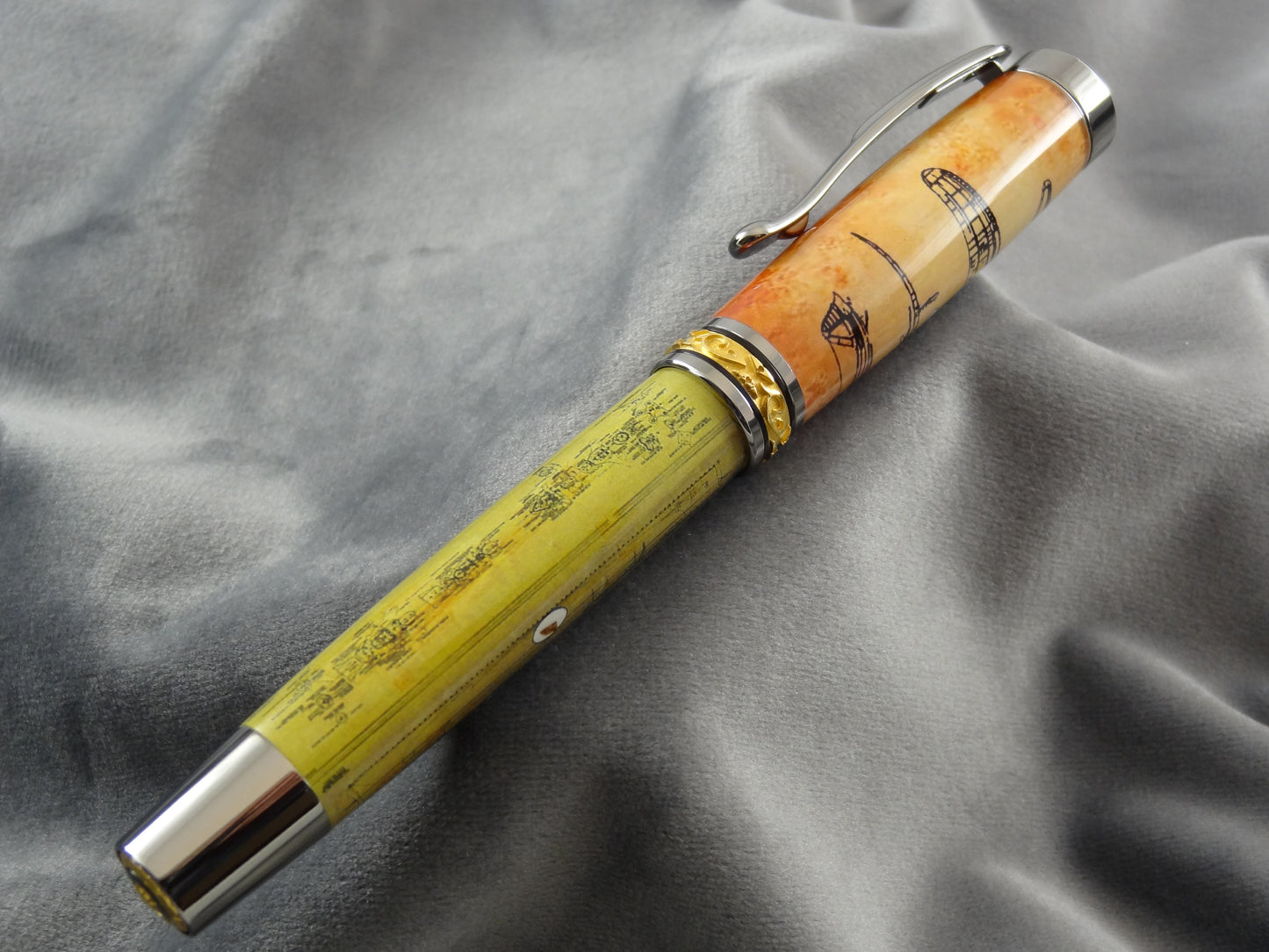 USS Arizona Historical Ink Pen with Certificate of Authenticity