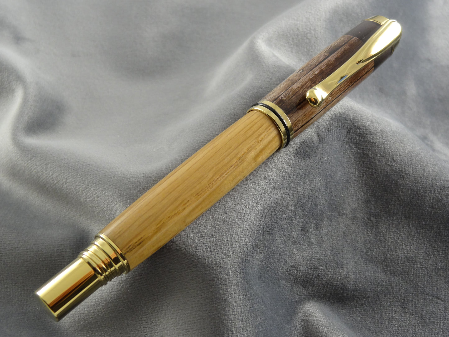 Woodford Reserve Wiskey Barrel Stave Ink Pen with Certificate of Authenticity