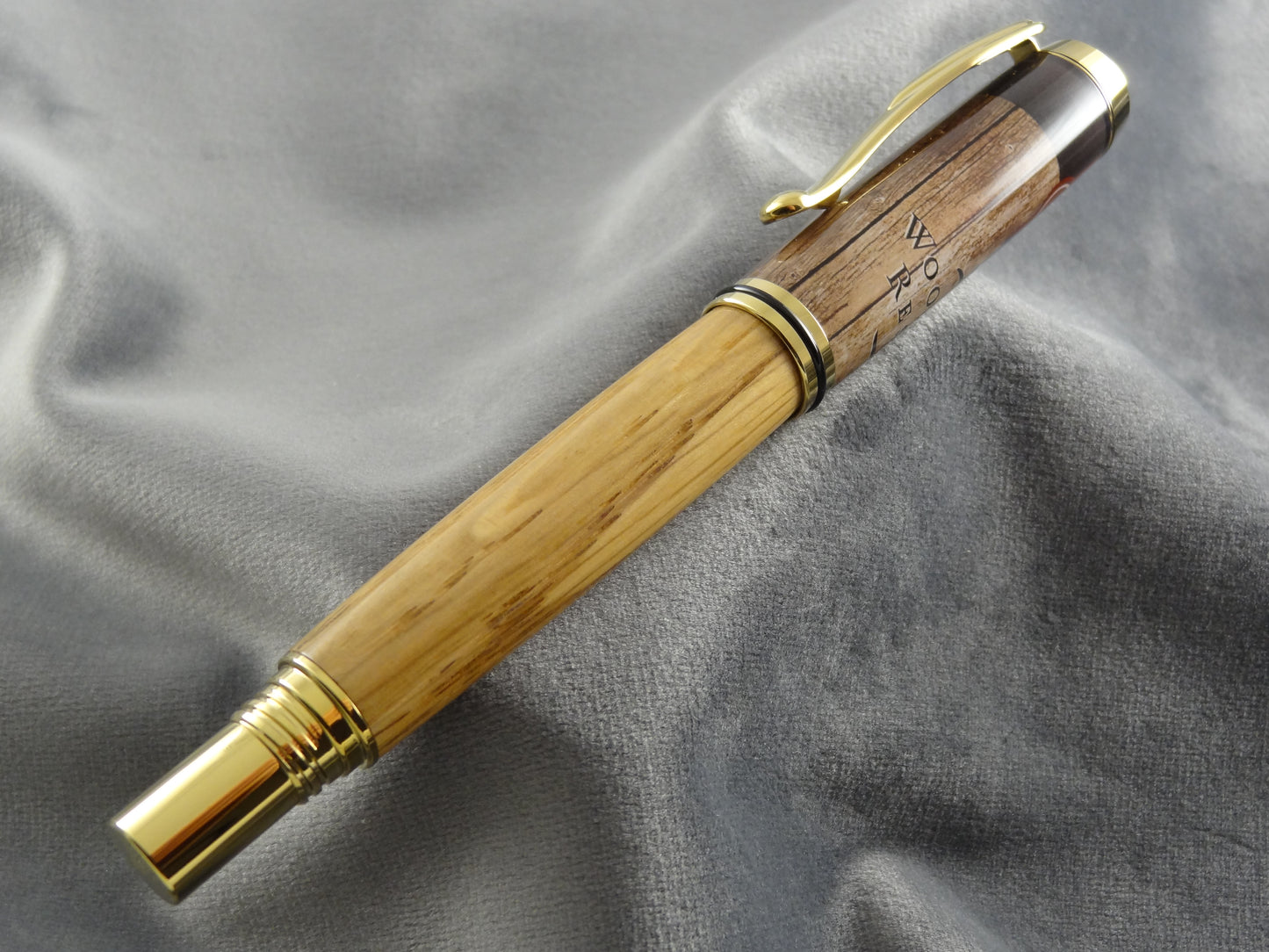 Woodford Reserve Wiskey Barrel Stave Ink Pen with Certificate of Authenticity