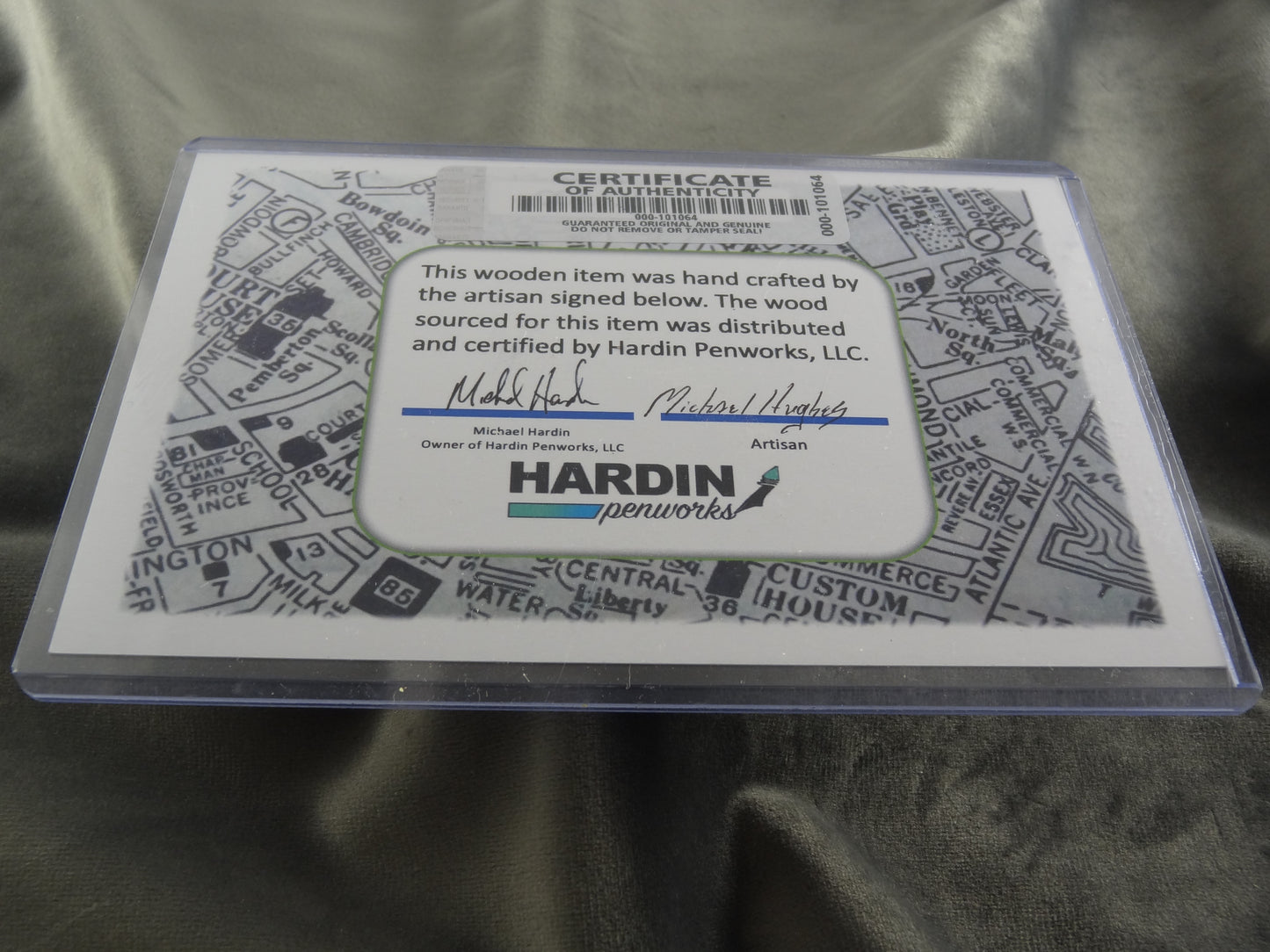 Benjamin Franklin Historical Ink Pen with COA and Coin