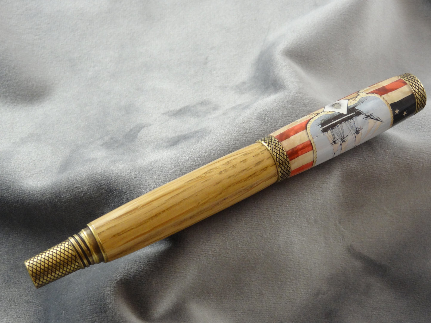 USS Constitution Historical Ink Pen with COA