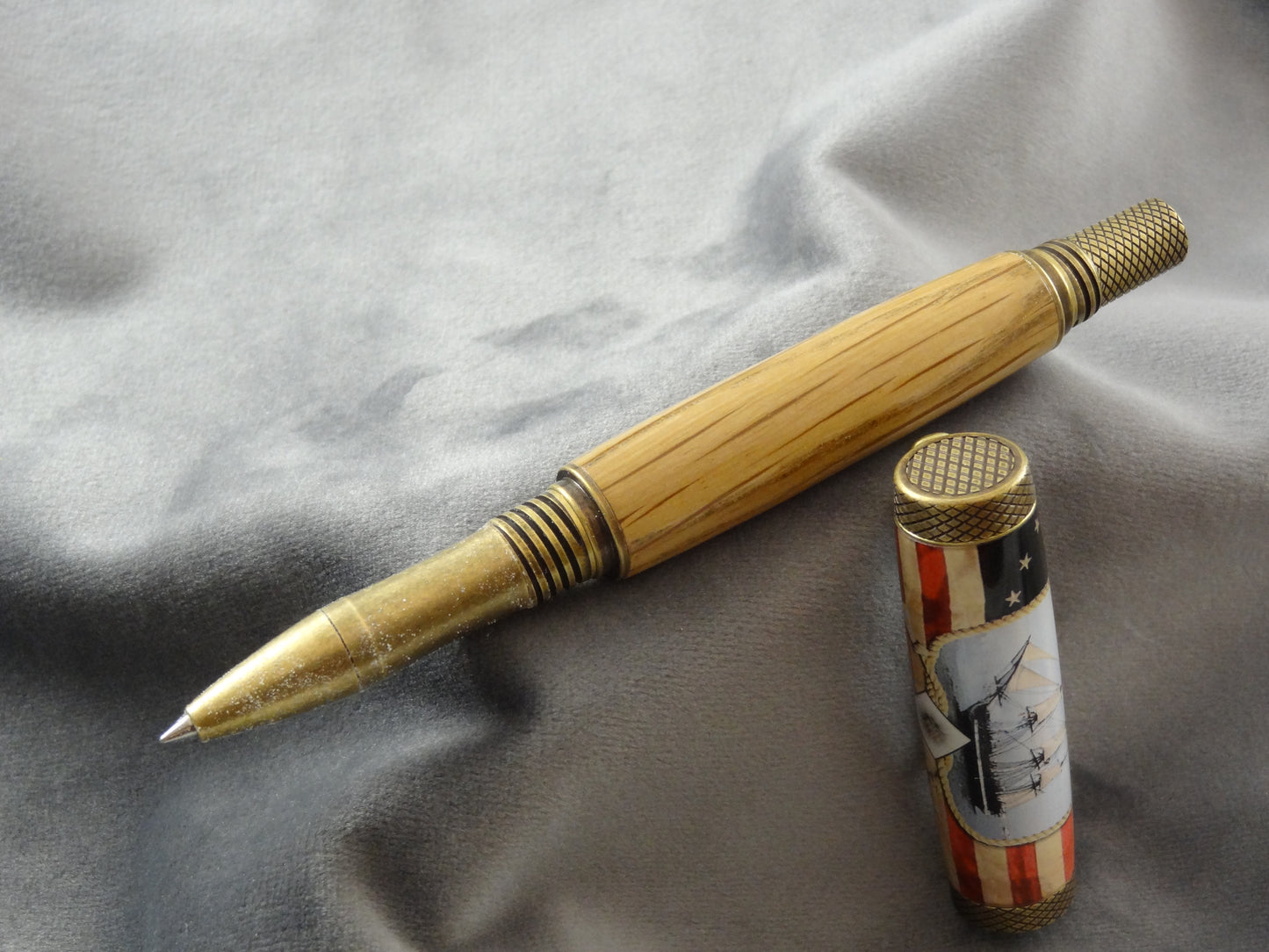 USS Constitution Historical Ink Pen with COA