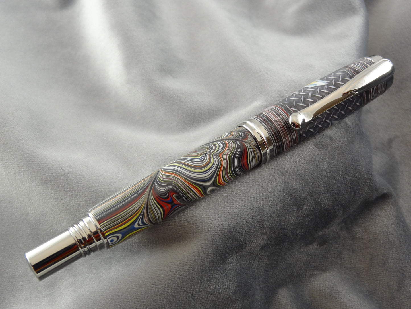 Chevrolet Corvette Fordite Rollerball Pen with COA