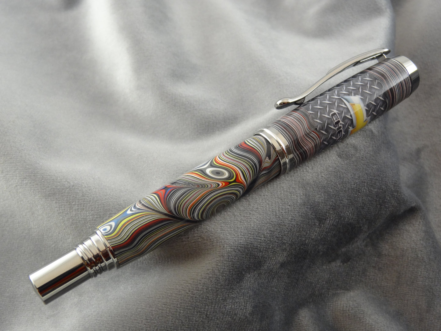 Chevrolet Corvette Fordite Rollerball Pen with COA