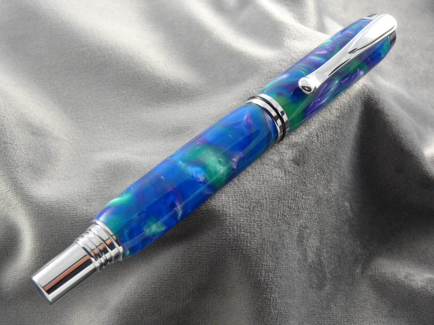 Peacock Acrylic Rollerball Pen