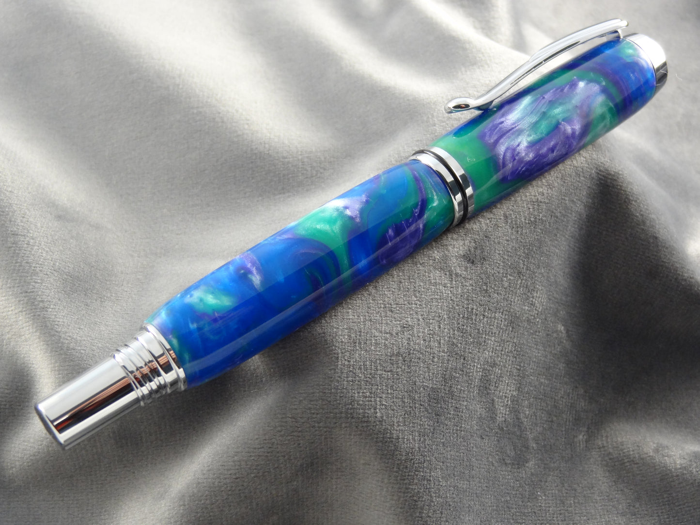 Peacock Acrylic Rollerball Pen