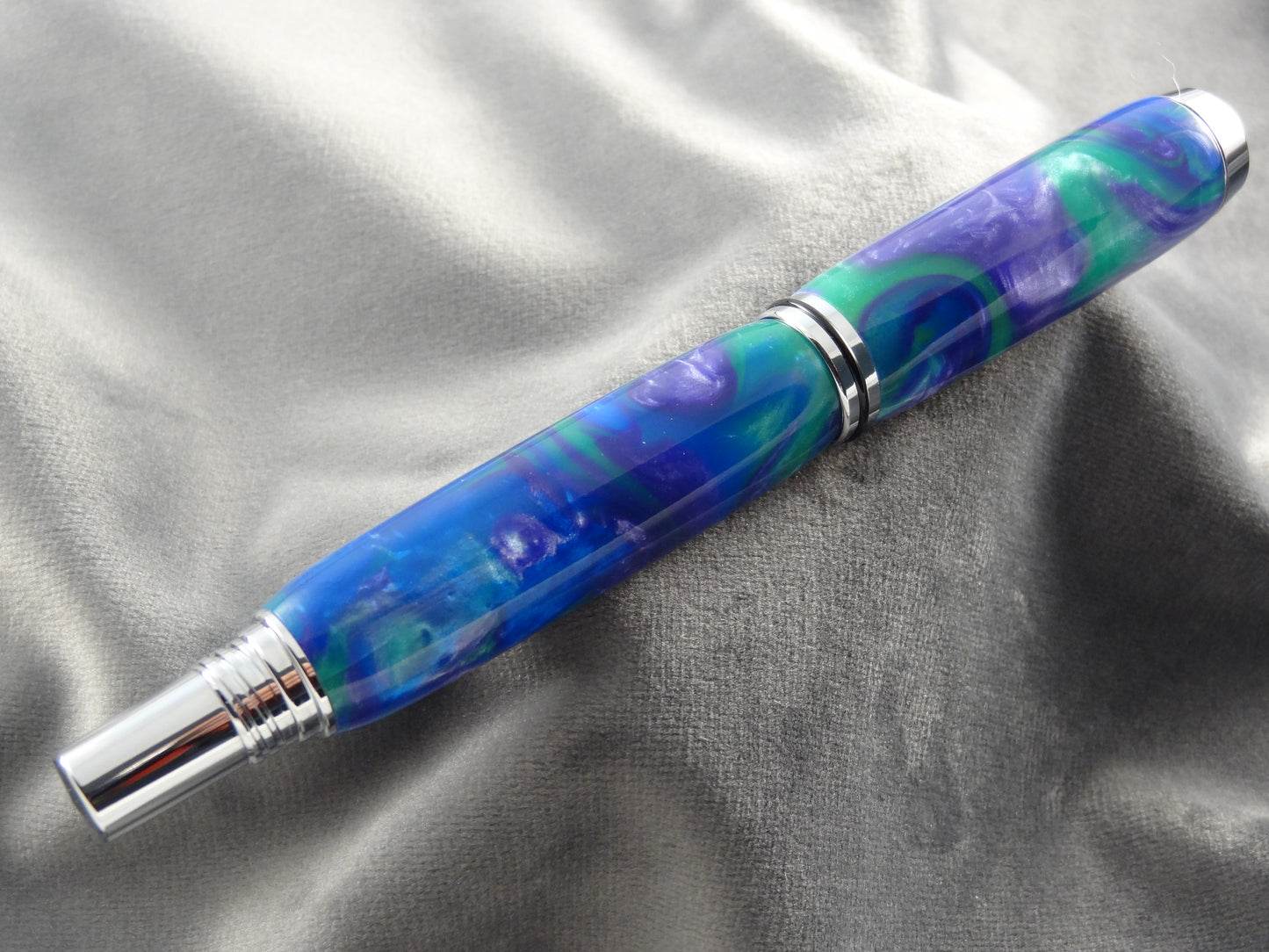 Peacock Acrylic Rollerball Pen