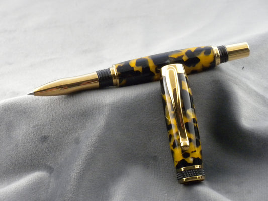 Honey Noire Acrylic Rollerball Ink Pen