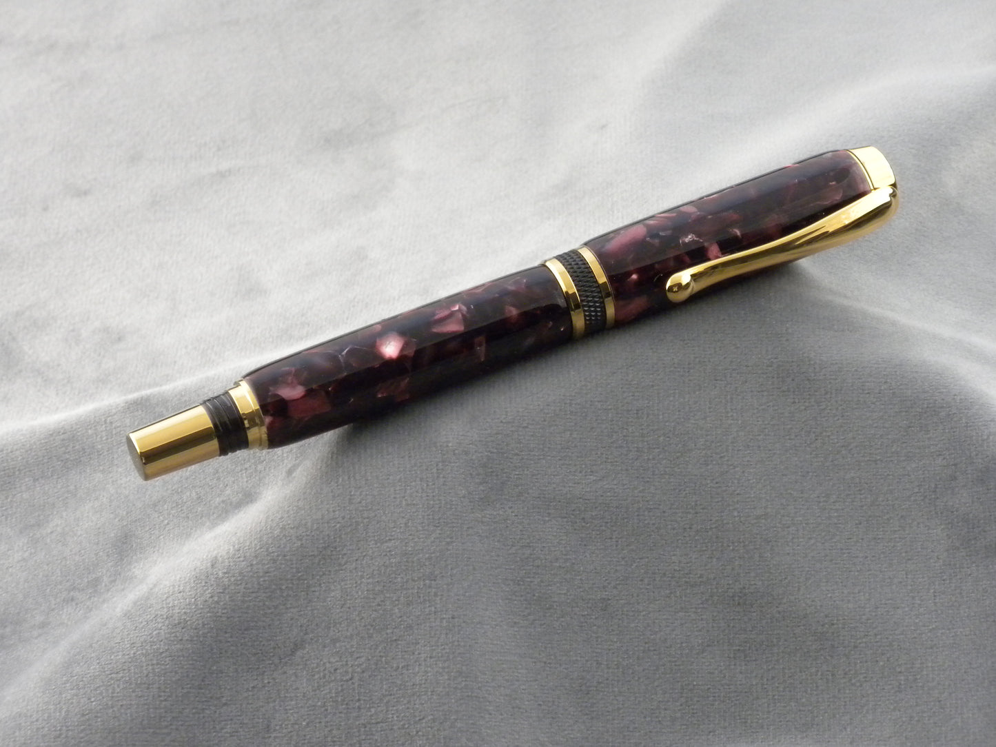 Vintage Port Acrylic Rollerball Ink Pen