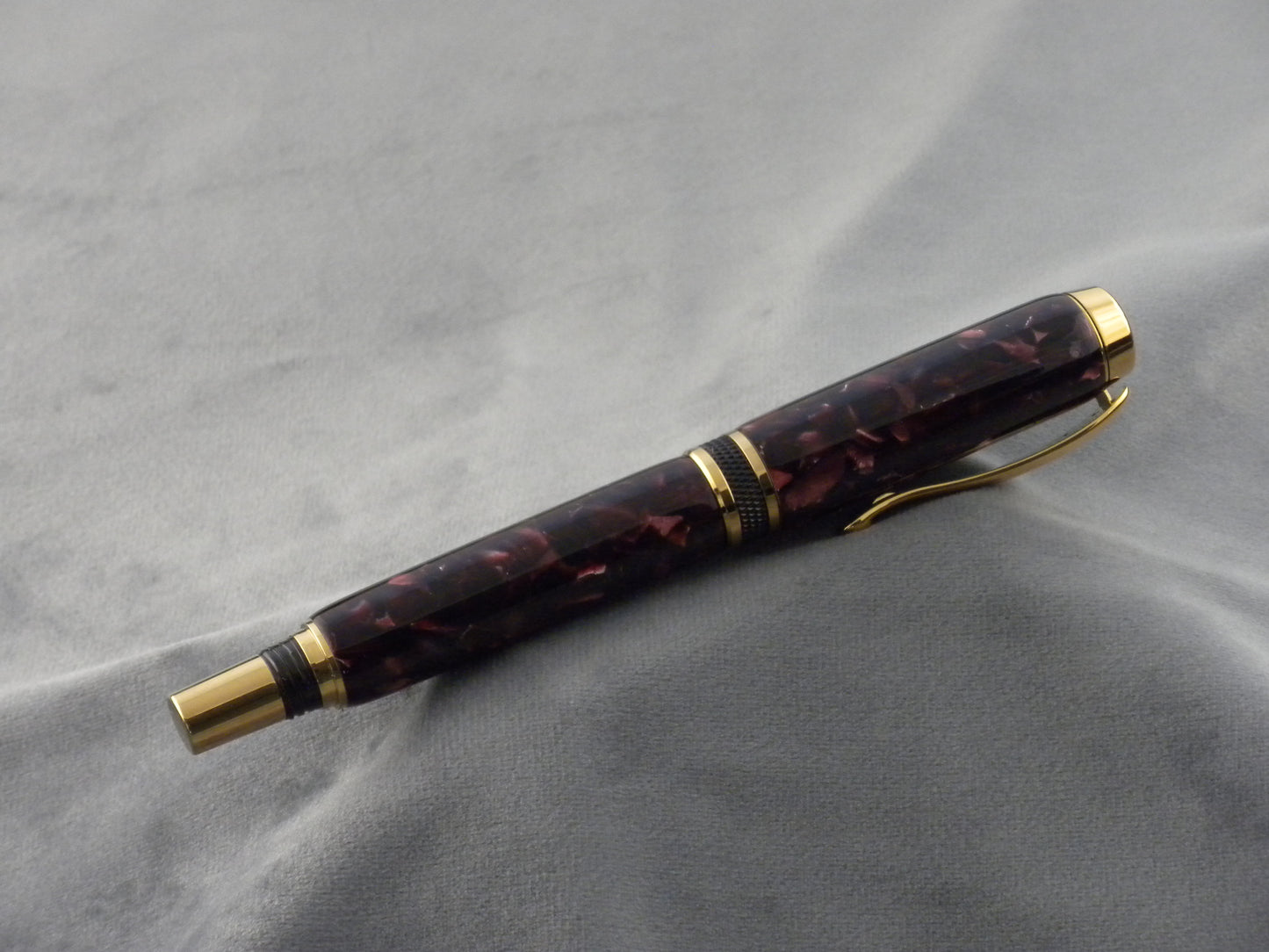 Vintage Port Acrylic Rollerball Ink Pen