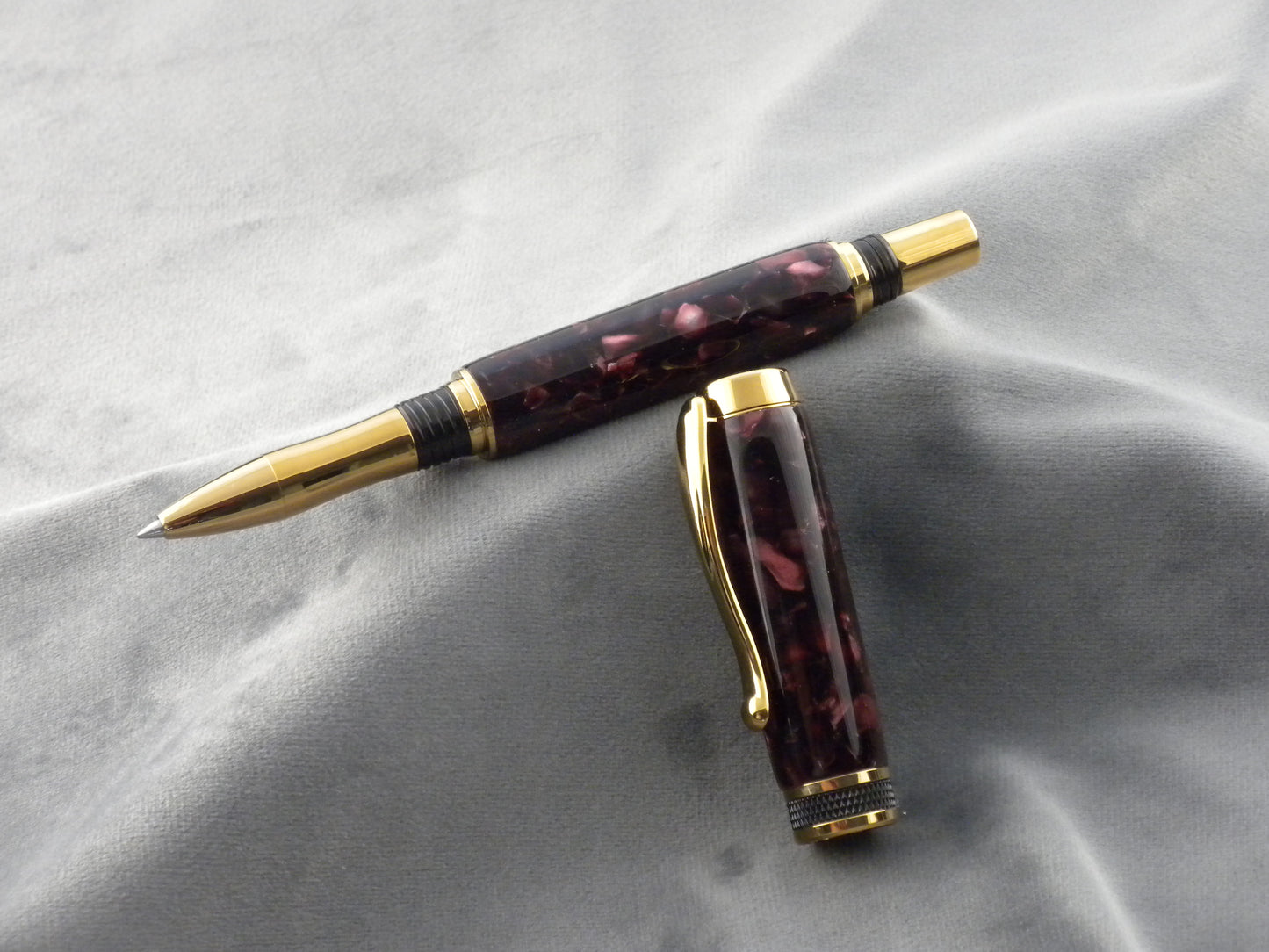 Vintage Port Acrylic Rollerball Ink Pen