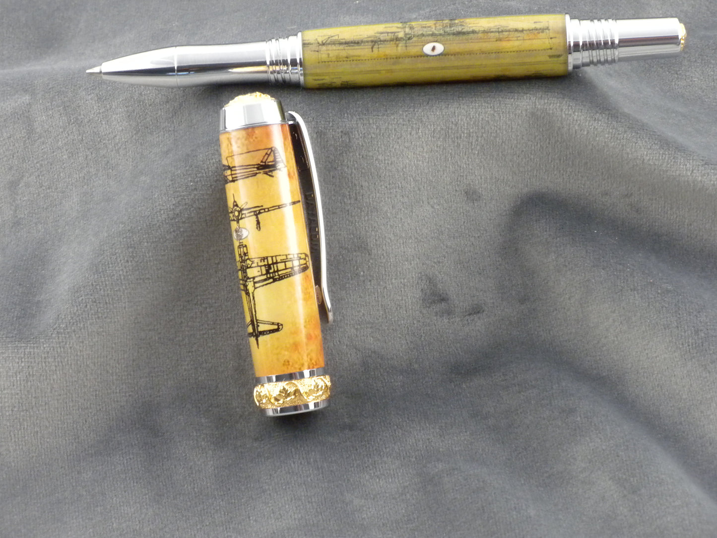 USS Arizona Rollerball Pen with Certificate of Authenticity