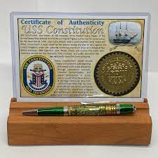 Classic Car Fordite Ink Pen with COA