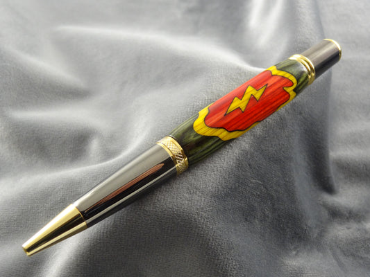 25th Infantry Inlay Ink Pen