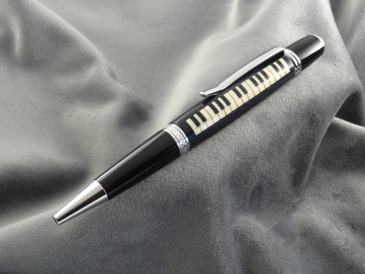 Piano Keyboard Inlay Ink Pen