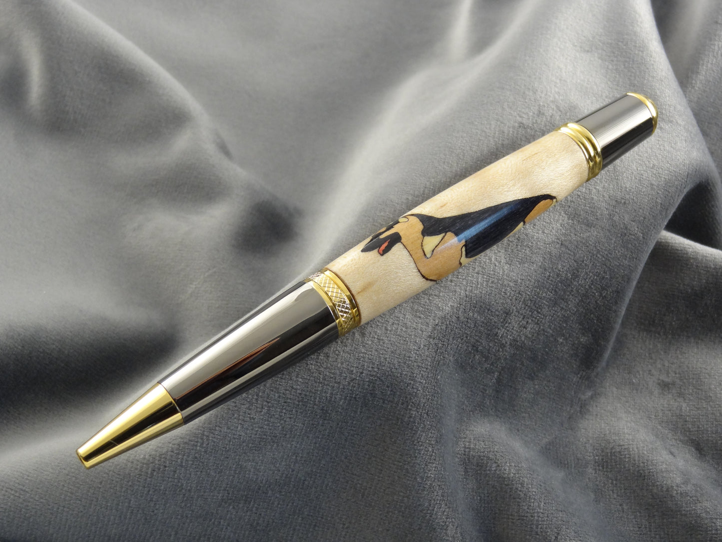 German Sheperd Inlay Pen