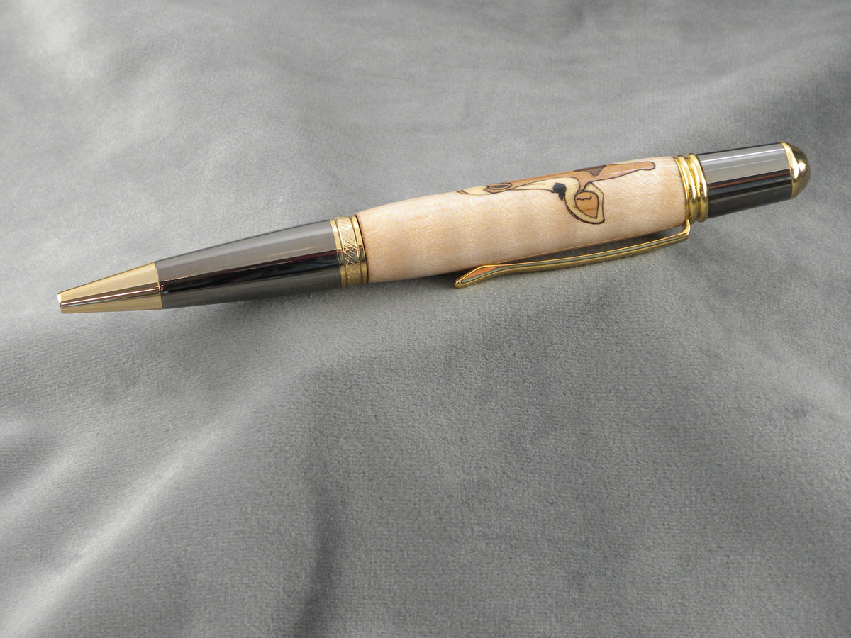 Giraffe Inlay Pen