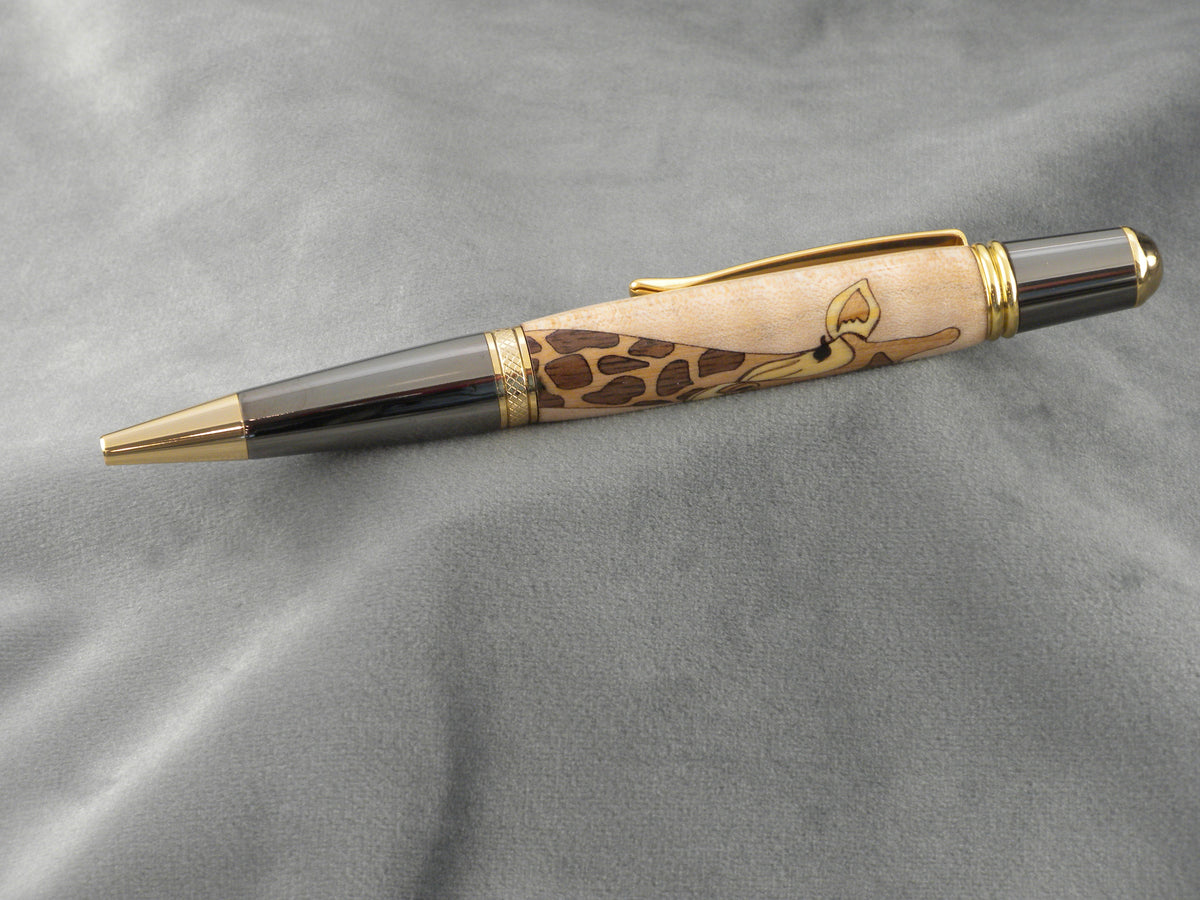 Giraffe Inlay Pen