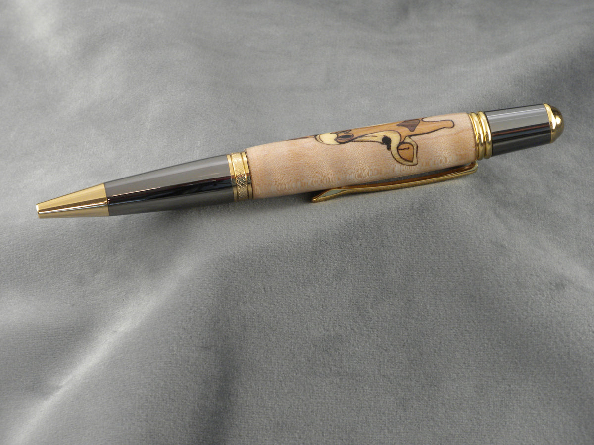 Giraffe Inlay Pen